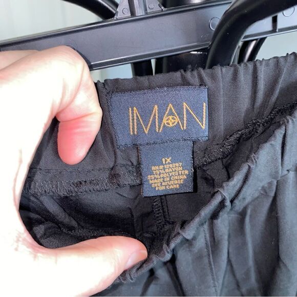 IMAN women’s size 1X crop slacks - Picture 9 of 9
